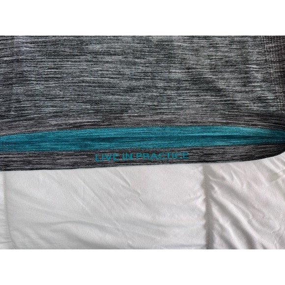 Lululemon Men's Swiftly Tech Crewneck Short Sleeve Tee Size Large Green Gray EUC - Picture 4 of 8